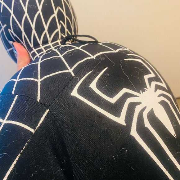 Large Marvel Black Spider-Man Symbiote Plus Figure Toy Factory - Picture 3 of 6